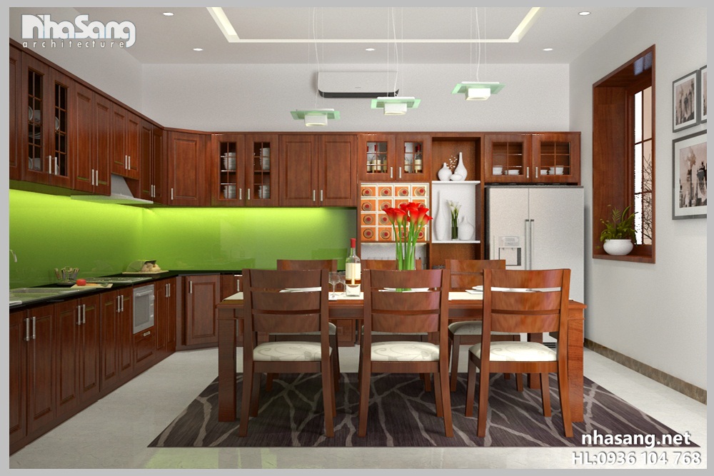 nội thất đẹp - phòng ăn và bếp